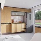 Cozinha Modulada 5 Peças 3 Aéreos 1 Balcão 1 Paneleiro Nara C