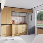 Cozinha Modulada 5 Peças 3 Aéreos 1 Balcão 1 Paneleiro Nara C