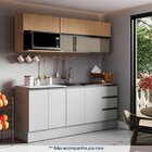 Cozinha Modulada 5 Peças 3 Aéreos 2 Balcões Nara Cabecasa Mad