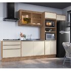 Cozinha Modulada 5 Peças 8 Portas 3 Gavetas Com Divisor De Ta