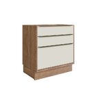 Cozinha Modulada 5 Peças 8 Portas 3 Gavetas Com Divisor De Ta