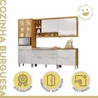 Cozinha Modulada 5 Peças Burguesa Premium Nesher 100% Mdf Esp