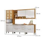 Cozinha Modulada 5 Peças Burguesa Premium Nesher 100% Mdf Esp