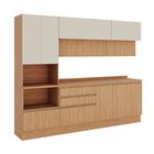 Cozinha Modulada 5 Peças Com Armários, Balcões E Torre Quente