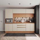 Cozinha Modulada 5 Peças Com Armários, Balcões E Torre Quente