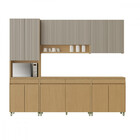 Cozinha Modulada 5 Peças Com Tampo 100 Mdf Simone Mendes Nesh
