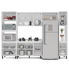 Cozinha Modulada 5 Peças Com Tampo Amara Politorno Móveis