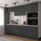 Cozinha Modulada 5 Peças Com Tampo Com Rodapé Ipanema Cabecas