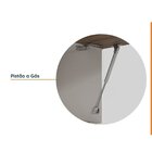 Cozinha Modulada 5 Peças Com Tampo Com Rodapé Ipanema Cabecas