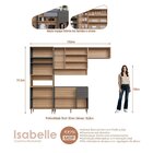 Cozinha Modulada 5 Peças Com Torre Quente Para 2 Fornos Nicho