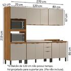 Cozinha Modulada 5 Peças Fhr001 Demobile