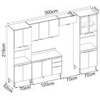 Cozinha Modulada 5 Peças Fi0005 Demobile