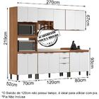 Cozinha Modulada 5 Peças Frcz1 Demobile