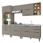 Cozinha Modulada 5 Peças Mdf Com Aéreo 1200 Porta Basculante