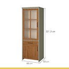 Cozinha Modulada 5 Peças Ratan 100% Mdf Camponesa 100% Mdf Am