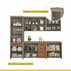 Cozinha Modulada 5 Peças Ratan 100% Mdf Camponesa 100% Mdf Am