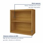 Cozinha Modulada 5 Peças Ripado Imperatriz 100% Mdf Freijó/gr