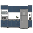 Cozinha Modulada 5 Pecas Sem Pia Amara Politorno Moveis