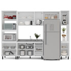 Cozinha Modulada 5 Pecas Sem Pia Amara Politorno Moveis