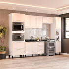 Cozinha Modulada 5 Pecas Sem Pia Amara Politorno Moveis