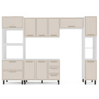 Cozinha Modulada 5 Pecas Sem Pia Amara Politorno Moveis