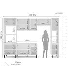 Cozinha Modulada 5 Pecas Sem Pia Amara Politorno Moveis