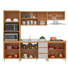 Cozinha Modulada 5 Peças Sem Tampo Mdf Florença Móveis Sul