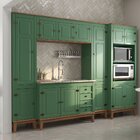 Cozinha Modulada 5 Peças Verde