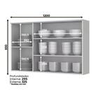 Cozinha Modulada 6 Peças 100% Mdf Americana 2 Henn