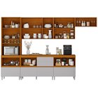 Cozinha Modulada 6 Peças 11 Portas 6 Gavetas Nicho P/forno Md