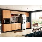 Cozinha Modulada 6 Peças 14 Portas 2 Gavetas Com Torre Quente