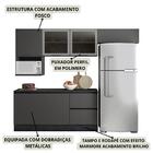 Cozinha Modulada 6 Pecas 258 Cm Etti Grafite Pln