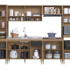 Cozinha Modulada 6 Peças 315 8cm Com Torre Forno Linha Veneza