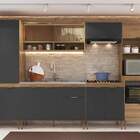 Cozinha Modulada 6 Peças 315 8cm Com Torre Forno Linha Veneza