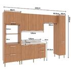 Cozinha Modulada 6 Pecas 320 Cm Mdp Tecno Mobili