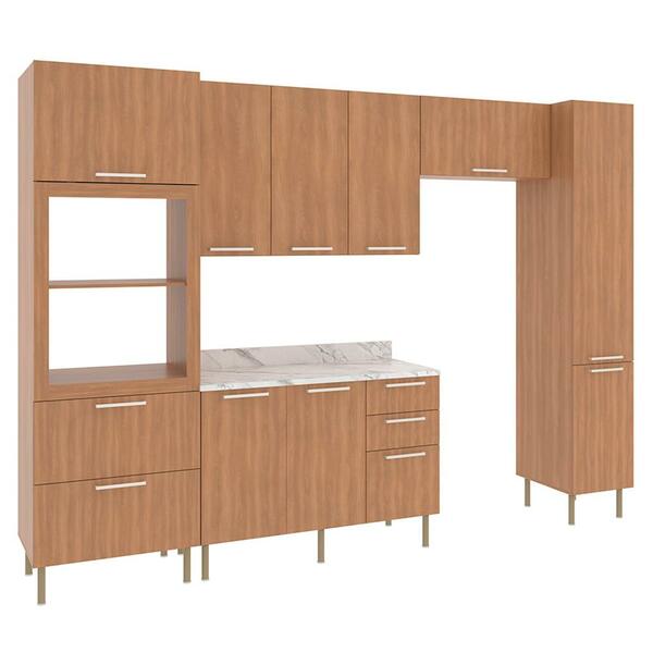 Cozinha Modulada 6 Pecas 320 Cm Mdp Tecno Mobili