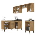Cozinha Modulada 6 Peças 7750 Karen Nature Peternella Móveis