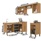 Cozinha Modulada 6 Peças 7750 Plla