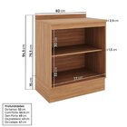 Cozinha Modulada 6 Peças Armários, Balcões, Torre Quente Pane