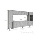 Cozinha Modulada 6 Peças Branco