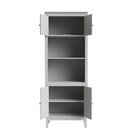 Cozinha Modulada 6 Peças Cinza