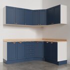 Cozinha Modulada 6 Peças Com Tampo 3 Aéreos E 3 Balcões Arizo