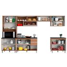 Cozinha Modulada 6 Peças Com Tampos J00087 Evidence Pln