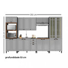 Cozinha Modulada 6 Peças Firenze Indekes