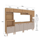 Cozinha Modulada 6 Peças Marti Fellicci Móveis