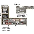 Cozinha Modulada 6 Peças Mdf Evy 5 Henn