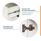 Cozinha Modulada 6 Peças Sem Tampo 3 Aéreos 3 Balcões Arizona