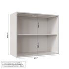 Cozinha Modulada 6 Peças Sem Tampo Arizona Cabecasa Madeirama