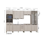 Cozinha Modulada 6 Peças Sem Tampo Stylo Luciane