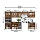 Cozinha Modulada 7 Peças 13531x2 Nicioli
